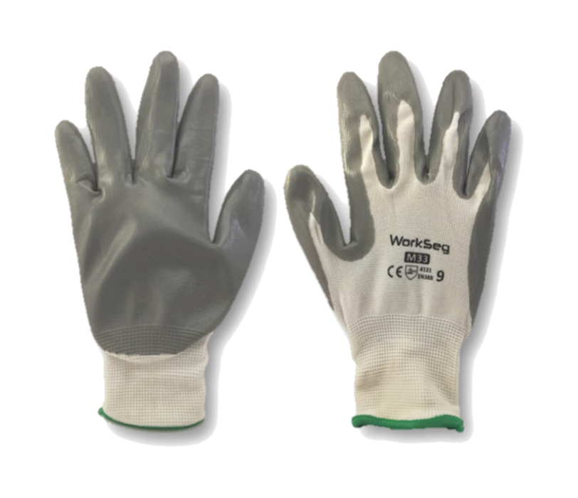 Guante Nylon y Nitrilo