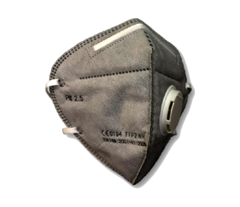 Respirador N95 con Carbón Activado y Válvula